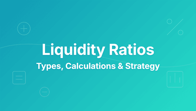 liquidity ratios
